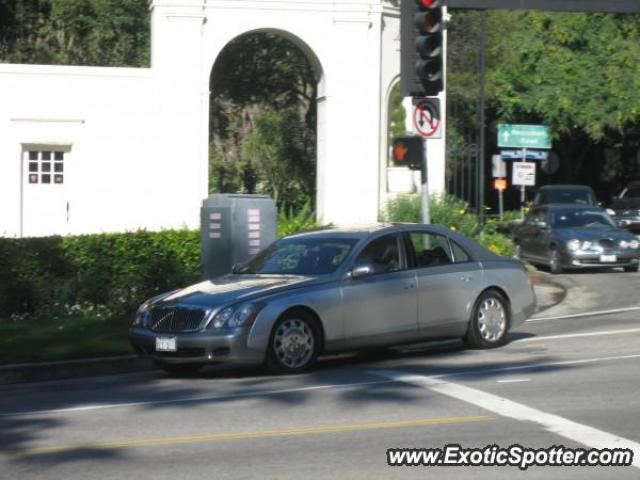 Mercedes Maybach spotted in Los Angeles, California
