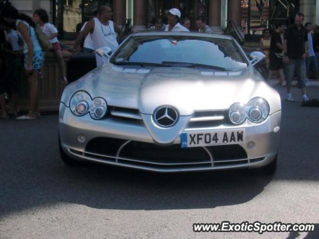 Mercedes SLR spotted in Monte Carlo, Monaco