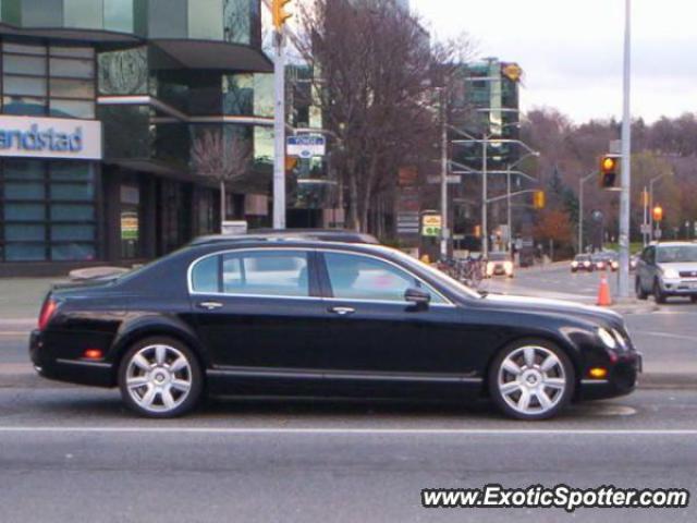 Bentley Continental spotted in Toronto, Canada