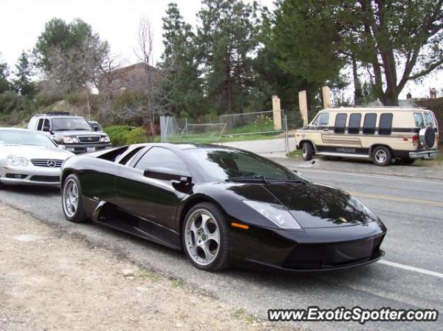 Lamborghini Murcielago spotted in Bell Canyon, California