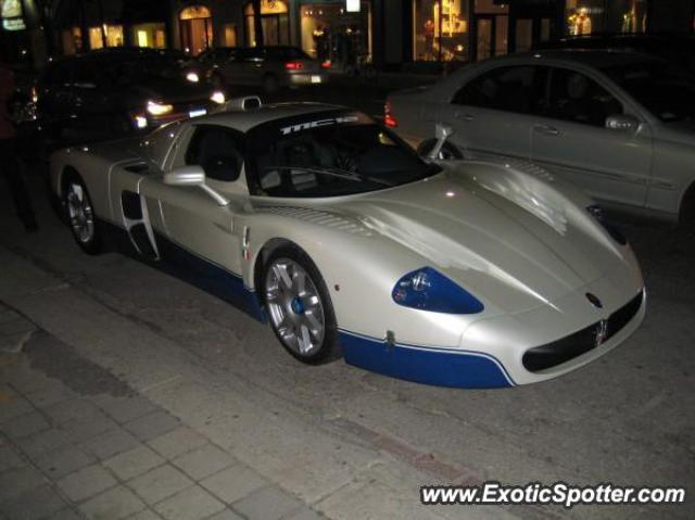 Maserati MC12 spotted in Toronto, Ontario, Canada