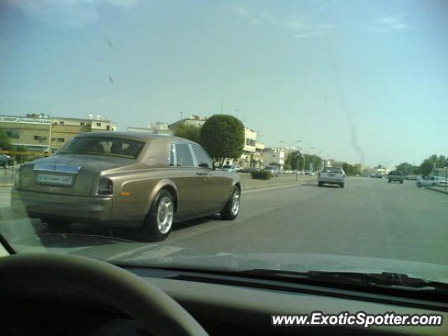 Rolls Royce Phantom spotted in Dammam, Saudi Arabia