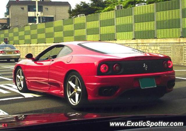 Ferrari 360 Modena spotted in Seoul, South Korea