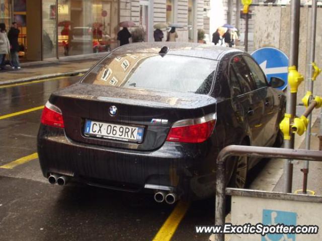 BMW M5 spotted in Roma, Italy