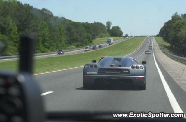 Koenigsegg CC8S spotted in Las Vegas, Nevada