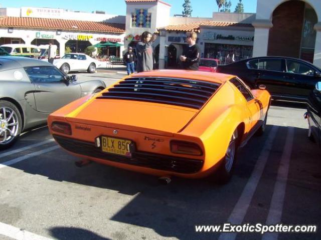 Lamborghini Miura spotted in Calabasas, California