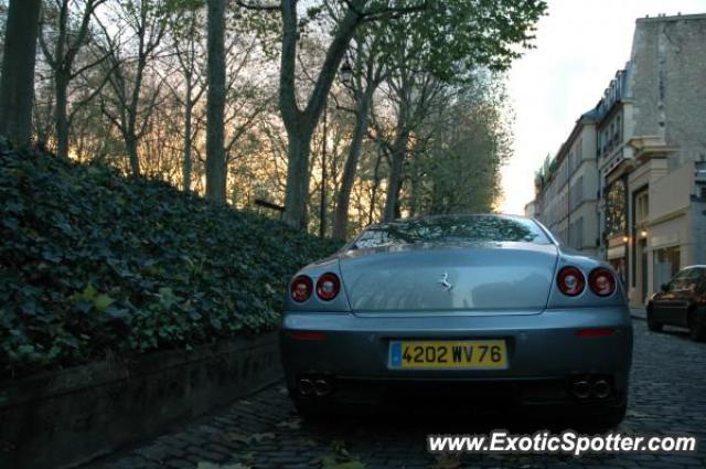 Ferrari 612 spotted in Versailles, France