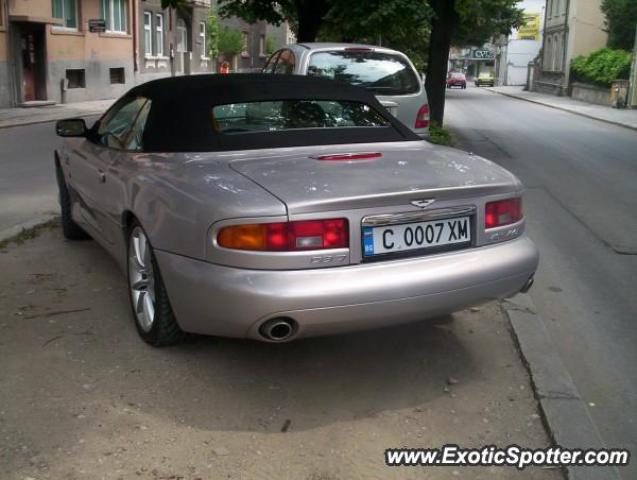 Aston Martin DB7 spotted in Sofia, Bulgaria