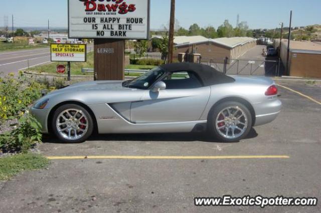 Dodge Viper spotted in Golden, Colorado