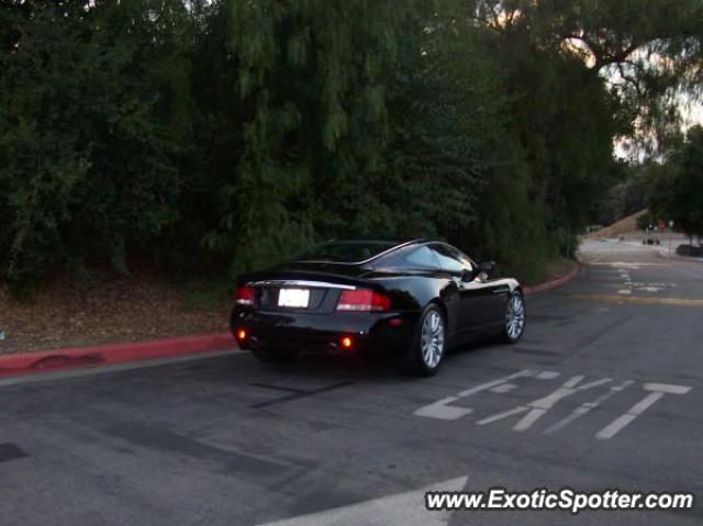 Aston Martin Vanquish spotted in Calabasas, California