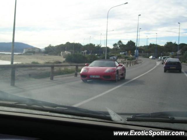Ferrari 360 Modena spotted in St Maxime, France