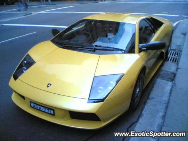 Lamborghini Murcielago spotted in Sydney, Australia