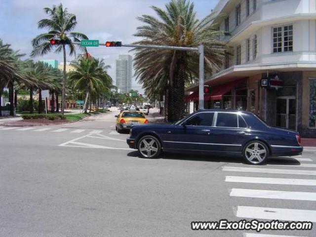 Bentley Arnage spotted in Miami, Florida