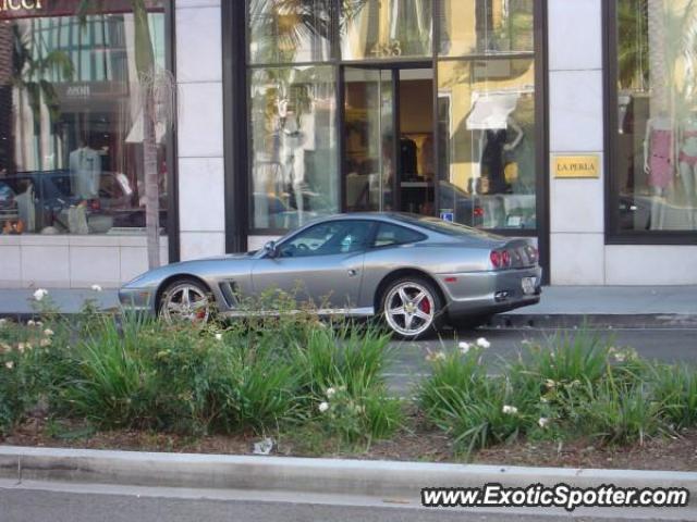 Ferrari 550 spotted in Los Angeles, California