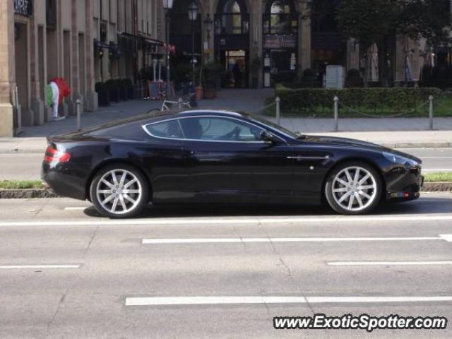 Aston Martin DB9 spotted in Munich, Germany