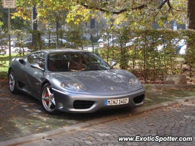 Ferrari 360 Modena spotted in Munich, Germany