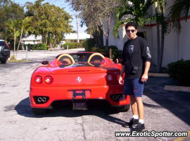 Ferrari 360 Modena spotted in Pompano beach, Florida