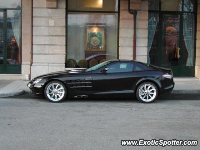 Mercedes SLR spotted in Geneve, Switzerland