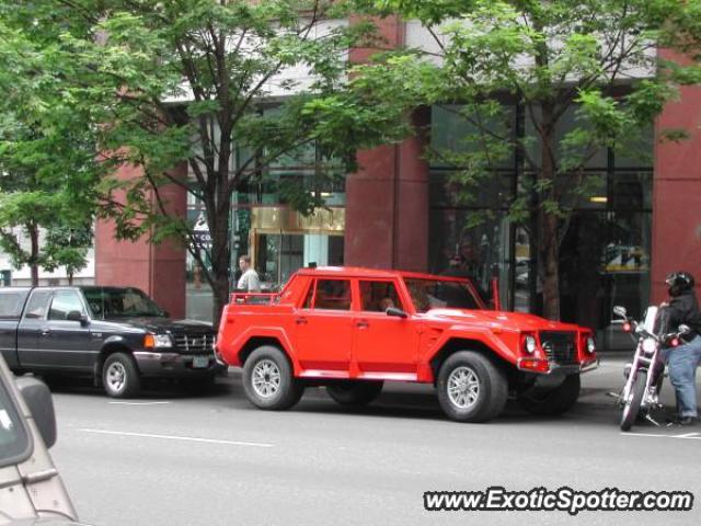 Lamborghini LM002 spotted in Portland, Oregon