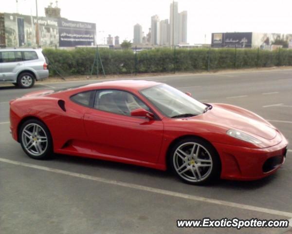 Ferrari F430 spotted in Dubai, United Arab Emirates