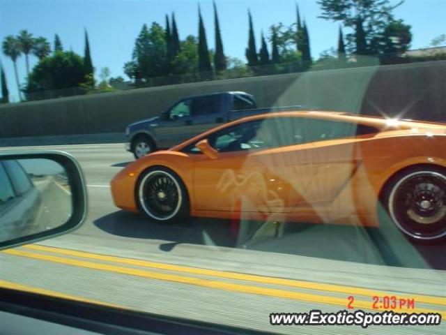 Lamborghini Gallardo spotted in Lake Forest, California