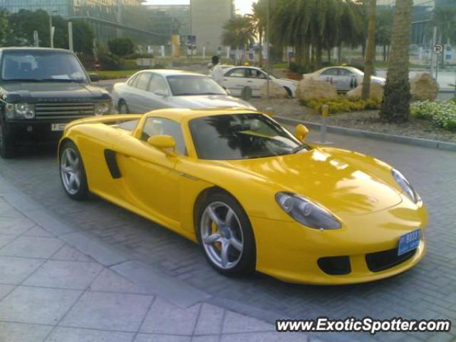 Porsche Carrera GT spotted in Dubai, United Arab Emirates