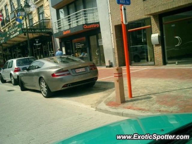 Aston Martin DB9 spotted in Knokke, Belgium
