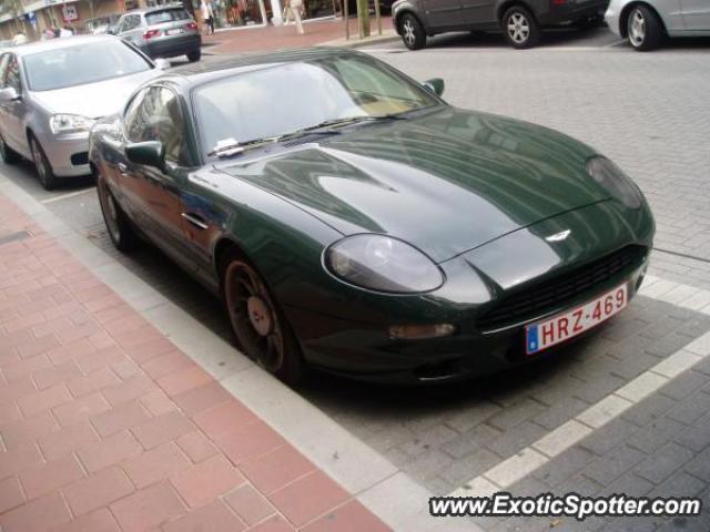 Aston Martin DB7 spotted in Knokke, Belgium