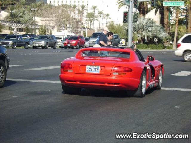Dodge Viper spotted in Las vegas, Nevada