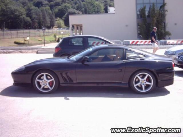 Ferrari 550 spotted in Florence, Italy