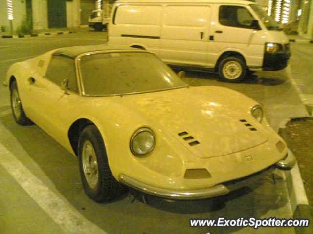 Ferrari 246 Dino spotted in Sharjah, United Arab Emirates
