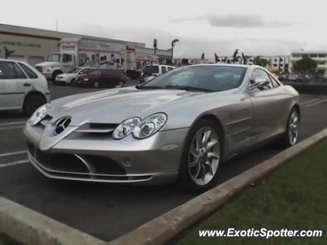 Mercedes SLR spotted in Cancun, Mexico
