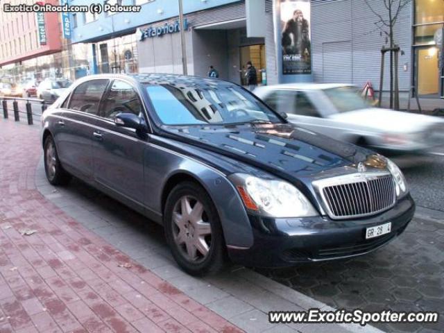 Mercedes Maybach spotted in Hamburg, Germany