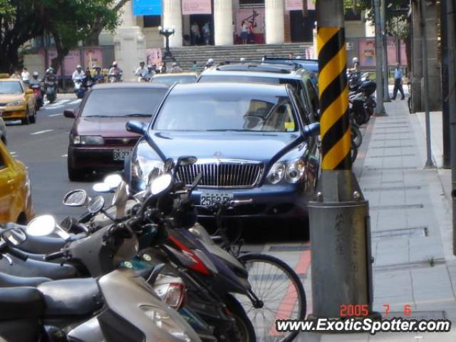 Mercedes Maybach spotted in Taipei, Taiwan