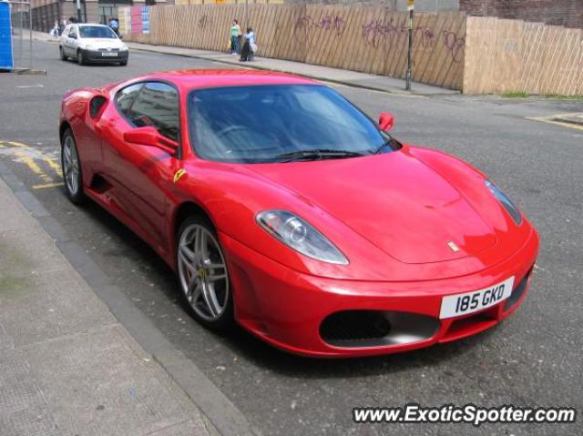 Ferrari F430 spotted in Glasgow, United Kingdom