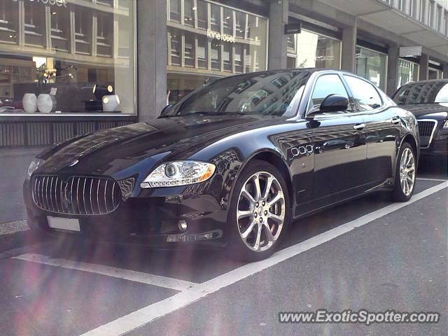 Maserati Quattroporte spotted in MILANO, Italy