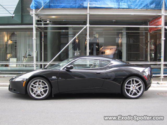 Lotus Evora spotted in Toronto, Canada