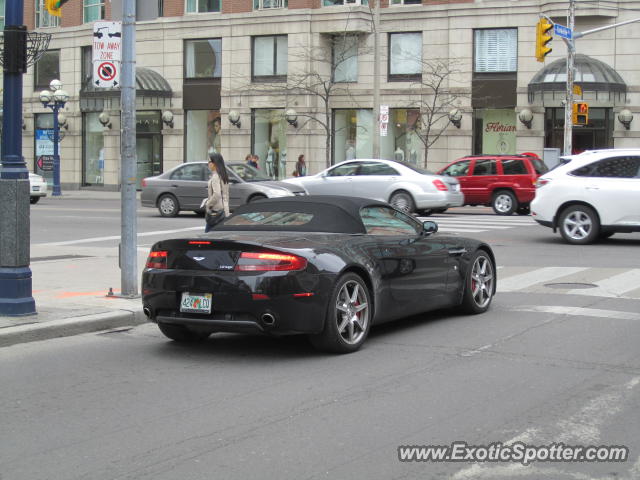 Aston Martin Vantage spotted in Toronto, Canada