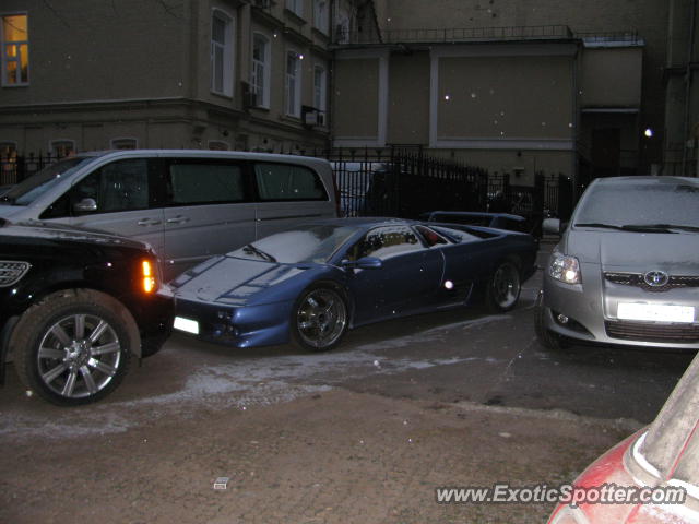 Lamborghini Diablo spotted in Moscow, Russia