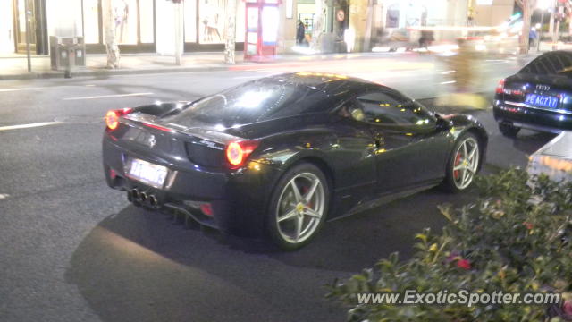 Ferrari 458 Italia spotted in SHANGHAI, China