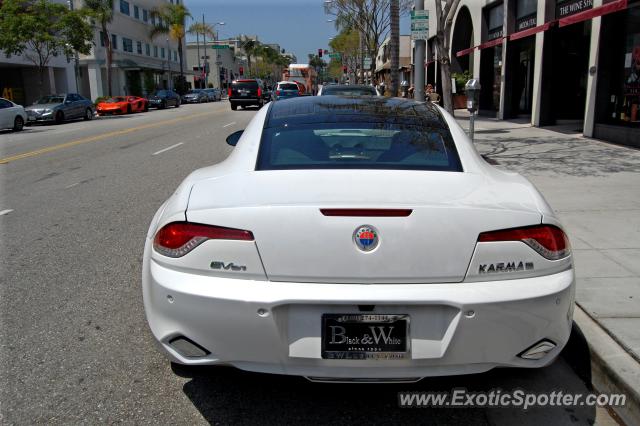 Fisker Karma spotted in Beverly Hills, California