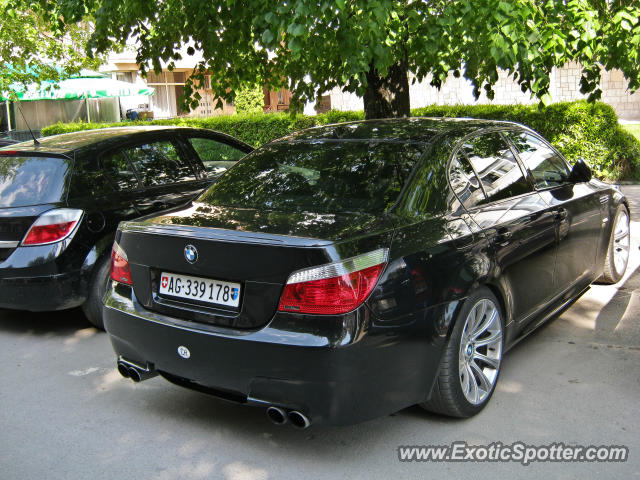 BMW M5 spotted in Ohrid, Macedonia