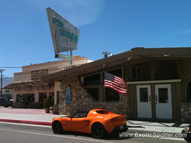 Lotus Exige spotted in Lone Pine, California