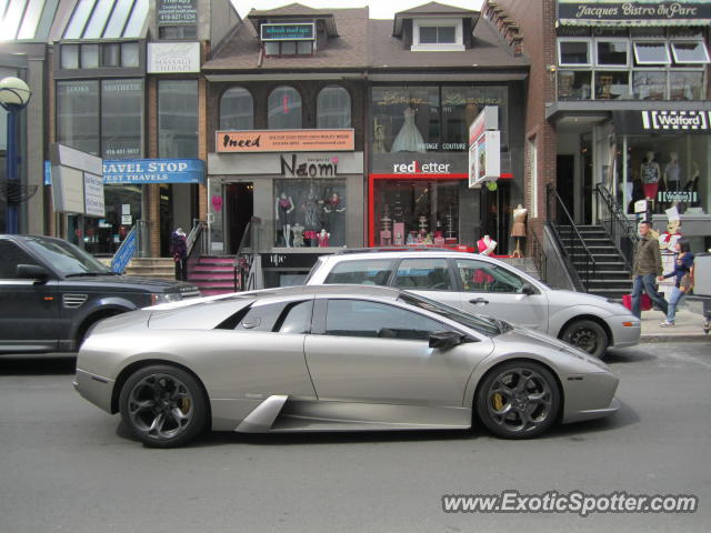 Lamborghini Murcielago spotted in Toronto, Canada
