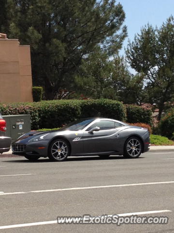 Ferrari California spotted in Del Mar, California