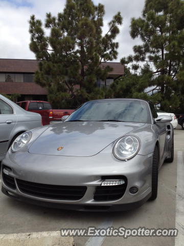 Porsche 911 Turbo spotted in Del Mar, California