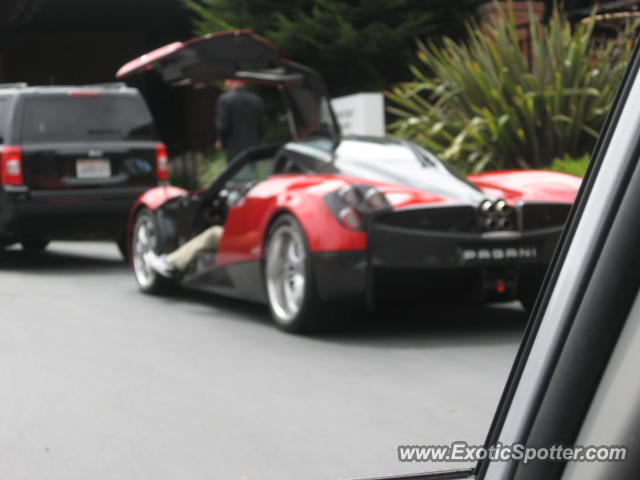 Pagani Huayra spotted in Carmel, California