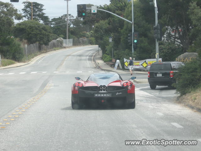 Pagani Huayra spotted in Carmel, California