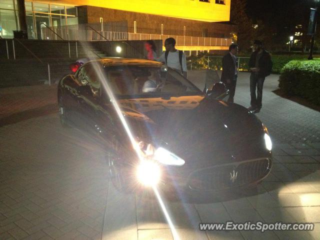 Maserati GranTurismo spotted in South Orange, New Jersey