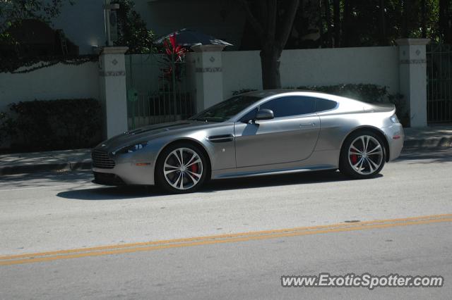 Aston Martin Vantage spotted in Ft. Lauderdale, Florida